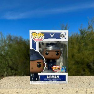 Funko Pop - Pops with Purpose- Air Force Airman-African American Male (NEW,USAF)